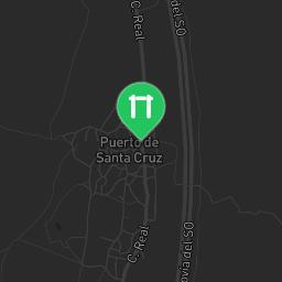 Map showing where Outdoor Gym Puerto de la Cruz is