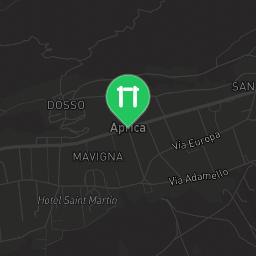 Map showing where Bodyweight workout - Aprica - Calisthenics workout is