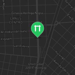 Map showing where Bodyweight training - Lanús - Calisthenics workout is