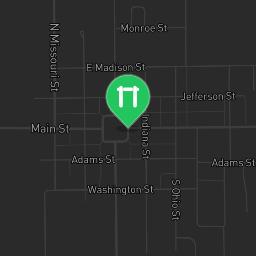 Map showing where Toledo - Calisthenics Stations - Kenwood Garden Apartments - Miracle Recreations is