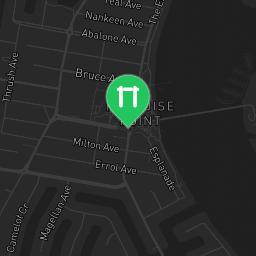 Map showing where Esplanade South Park Paradise Point is