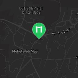 Map showing where Moliets-et-Maa - Fitness Trail - Étangs de Moliets is