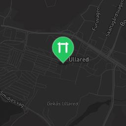 Map showing where Street Workout Park Ullared is