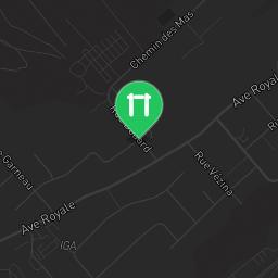Map showing where Chutes-Montmorency Street Workout is