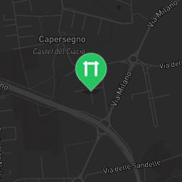 Map showing where Percorso vita Parco Renzo Rivolta is