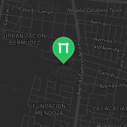 Map showing where Barras Parque de Ferias San Jacinto is