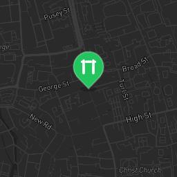 Map showing where Bodyweight fitness - Oxford - Calisthenics workout is