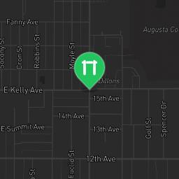 Map showing where Dyess Park - Calisthenics Park Augusta, GA - National Fitness Campaign is
