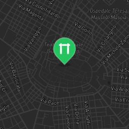 Map showing where Bodyweight fitness - San Severo - Calisthenics workout is