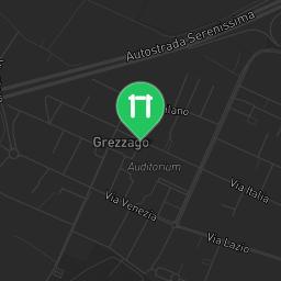 Map showing where Grezzago - Outdoor Fitness Trail - Campo Sportivo 'A.Solcia' is