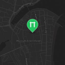 Map showing where Calisthenics Anlage Eckernförde direkt im Kurpark is