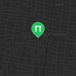 Map showing where Outdoor Gym Kamiji Park 神路公園 is