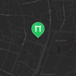 Map showing where Outdoor workout - Vallentuna - Calisthenics workout is