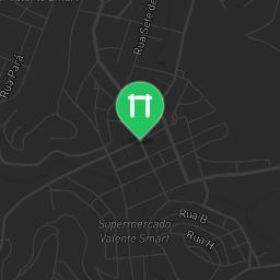 Map showing where Public gym park - Mantena - Calisthenics workout is