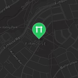 Map showing where Outdoor Gym Firhouse is