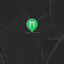 Map showing where Calisthenics park Spankeren is
