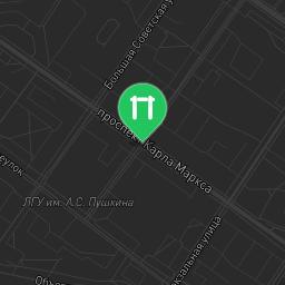 Map showing where Kingisepp - Calisthenics Gym - МРЭО 11 is