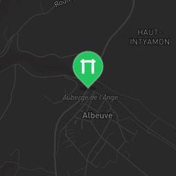 Map showing where Fitness Parcours Albeuve is