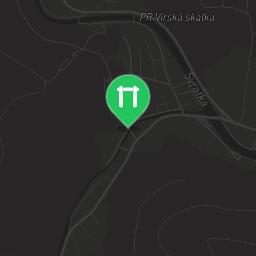 Map showing where Workout Park Vír is