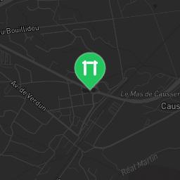 Map showing where Le Cannet-des-Maures - Calisthenics Park - Transalp is