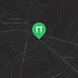 Map showing where Borne Sulinowo - Calisthenics Park - 1move is