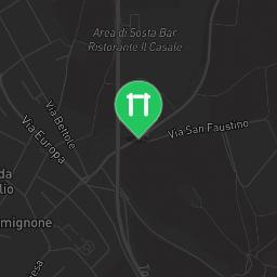 Map showing where Outdoor fitness training - Monticelli Brusati - Calisthenics workout is