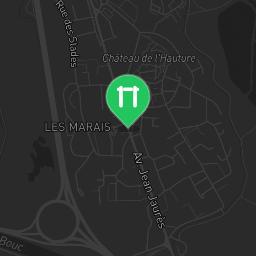 Map showing where Fos-sur-Mer - Outdoor Fitnessstudio - Centre Aéré du Mazet is