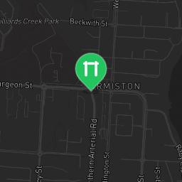 Map showing where Public gym park - Brisbane - Calisthenics workout is