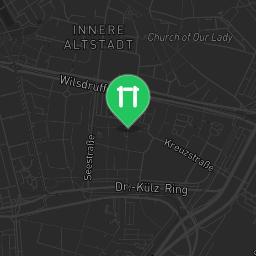 Map showing where Calisthenics Park im Rathauspark Löbtau is