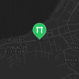 Map showing where Barras Costanera Pelluhue is