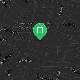 Map showing where Outdoor fitness training - Valdepeñas - Calisthenics workout is