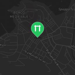 Map showing where Outdoor Fitness Agropoli is