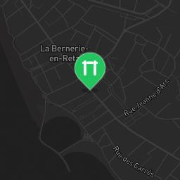 Map showing where Fitness Park La Bernerie-en-Retz is