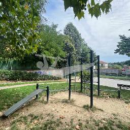 Map showing where Outdoor Gym Bologna is