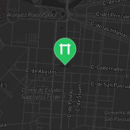 Map showing where Bodyweight fitness - Aranjuez - Calisthenics workout is