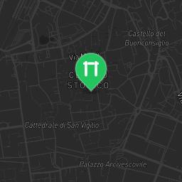 Map showing where Outdoor Gym Giardino Alexander Langer, Trento, Italy is