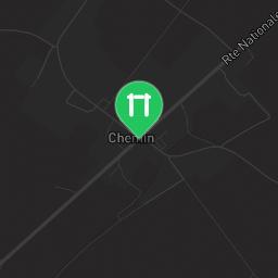 Map showing where Guebwiller -  Fitness Trail  - Chemin du Vallon is