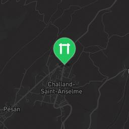 Map showing where Outdoor fitness training - Challand-Saint-Anselme - Calisthenics workout is
