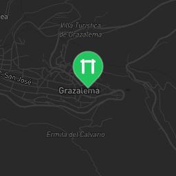 Map showing where Public gym park - Grazalema - Calisthenics workout is