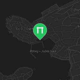 Map showing where Calisthenics Park Rovinj is