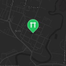 Map showing where Bodyweight workout - Nowe Miasto Lubawskie - Calisthenics workout is
