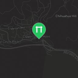 Map showing where Fitness Court Higgins Hill - Calisthenics Park Bisbee, AZ - National Fitness Campaign is