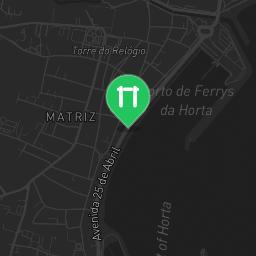 Map showing where Horta - Street Workout Park - CAF - Clube Automóvel do Faial is