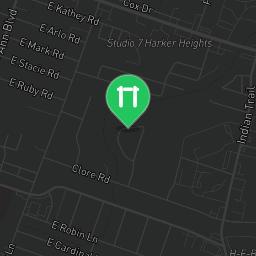 Map showing where Bodyweight training - Harker Heights - Calisthenics workout is