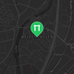 Map showing where Marburg - Outdoor Calisthenics Station - Universitätsstadion is