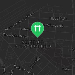 Map showing where Leipzig - Outdoor-Gym - Offener Freizeittreff "Rabet" is