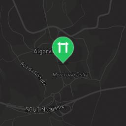 Map showing where Outdoor Gym Algarvia is