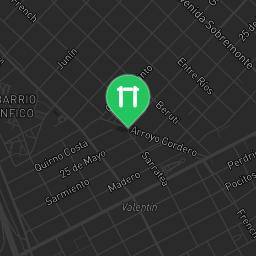 Map showing where Bodyweight fitness - San Fernando - Calisthenics workout is