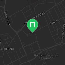 Map showing where Treviolo - Fitness Trail - Via Bainsizza is