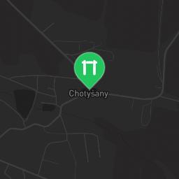 Map showing where Chotýšany - Calisthenics Park is
